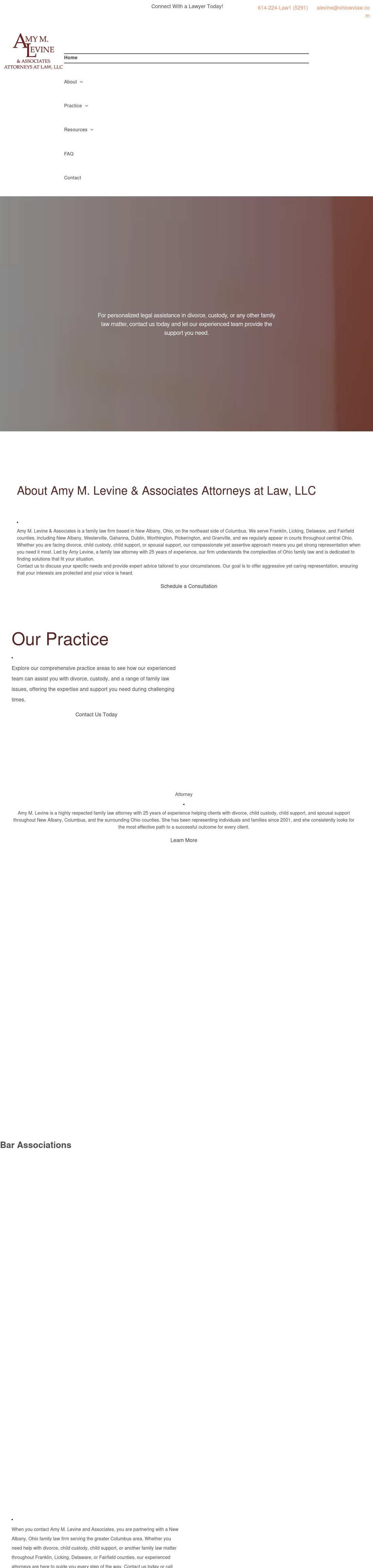 Amy M. Levine & Associates, Attorneys at Law, LLC - Columbus OH Lawyers