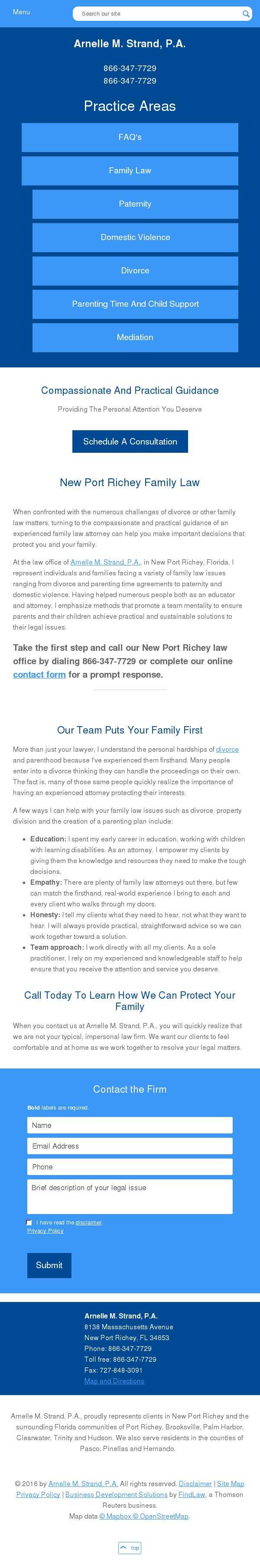 Arnelle M. Strand, P.A. - New Port Richey FL Lawyers