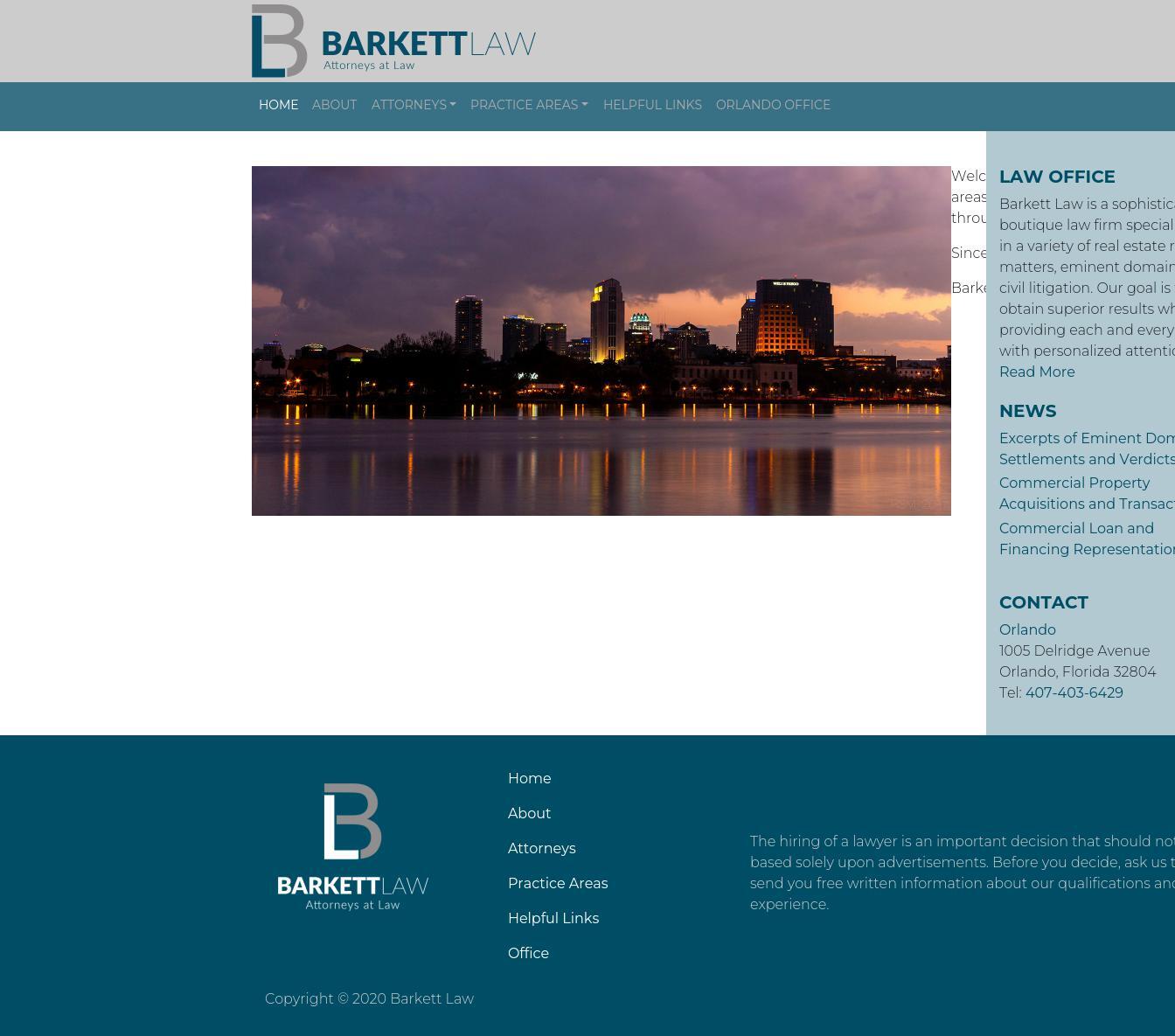 Barkett Law - Orlando FL Lawyers