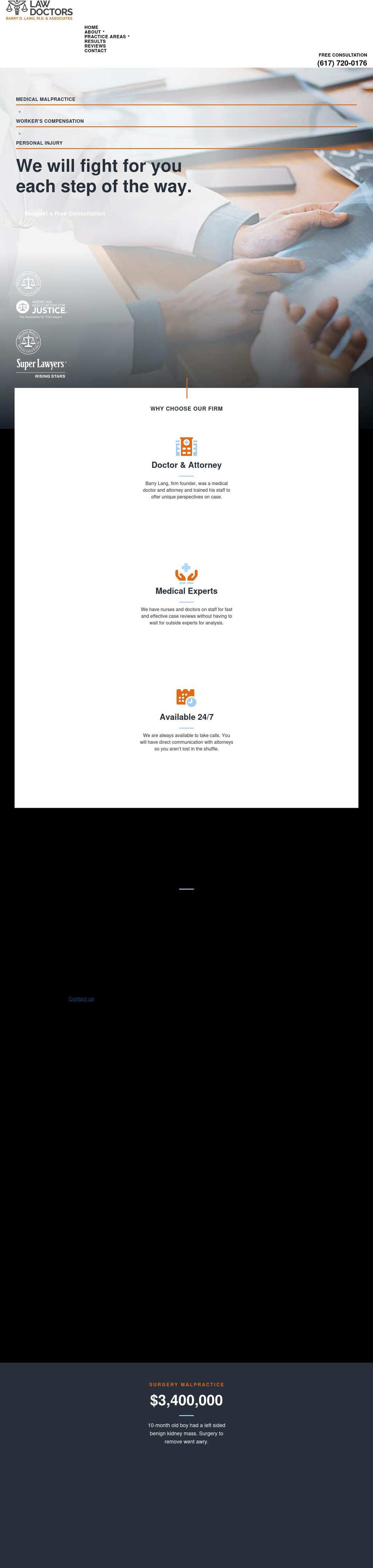 Barry D. Lang, M.D., & Associates - Newton MA Lawyers