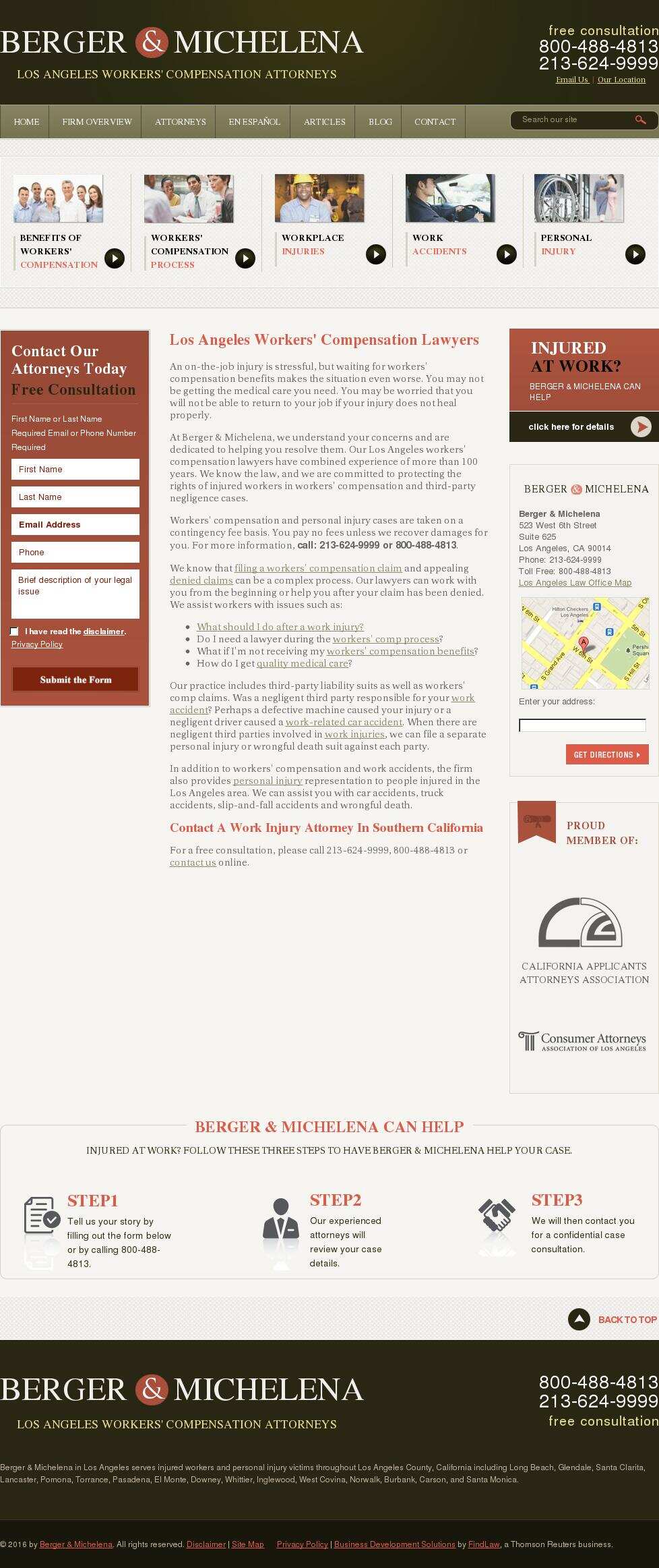 Berger & Michelena - Los Angeles CA Lawyers