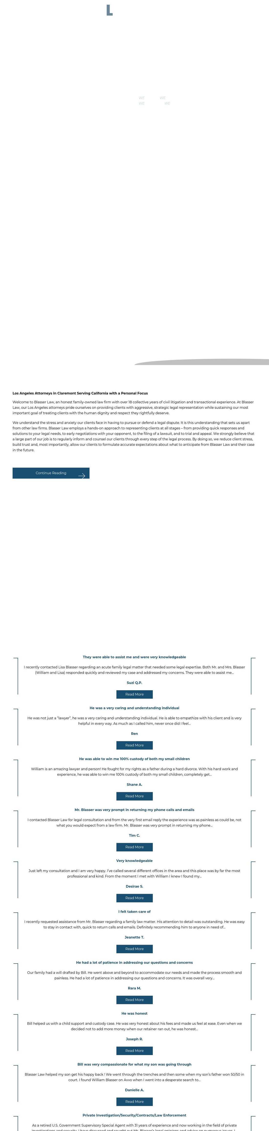 Blasser Law - Diamond Bar CA Lawyers