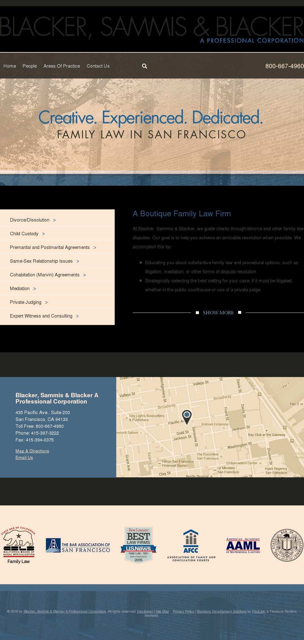 Blacker, Sammis & Blacker, A Professional Corporation - San Francisco CA Lawyers
