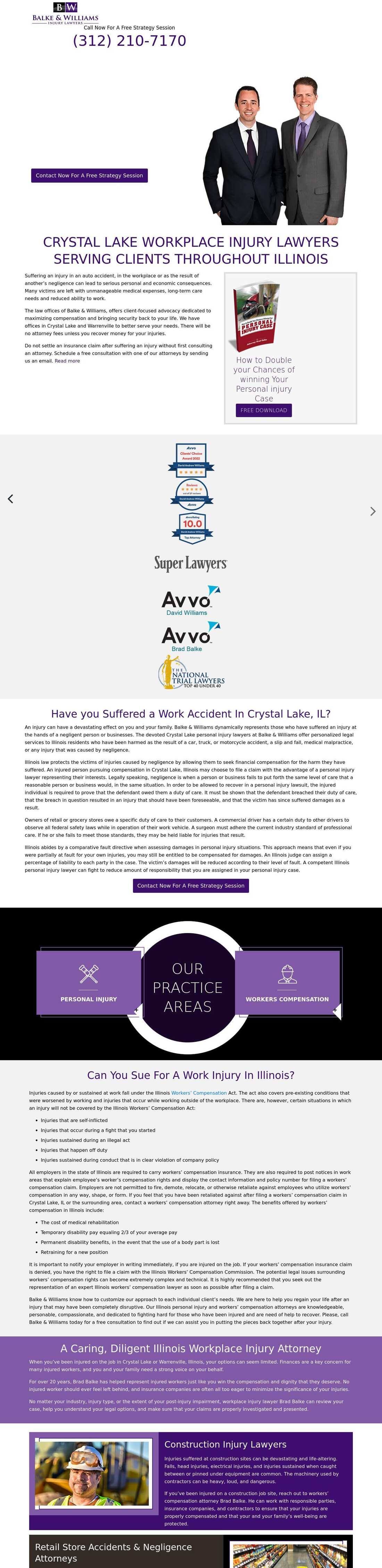 Brad J. Balke, P.C. - Crystal Lake IL Lawyers