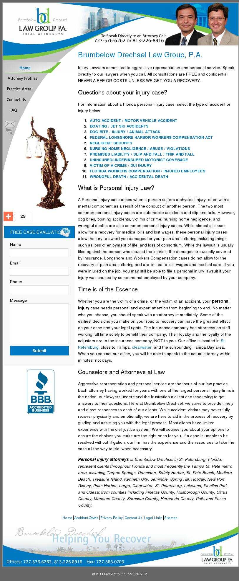 Brumbelow Drechsel Law Group, P.A. - St. Petersburg FL Lawyers