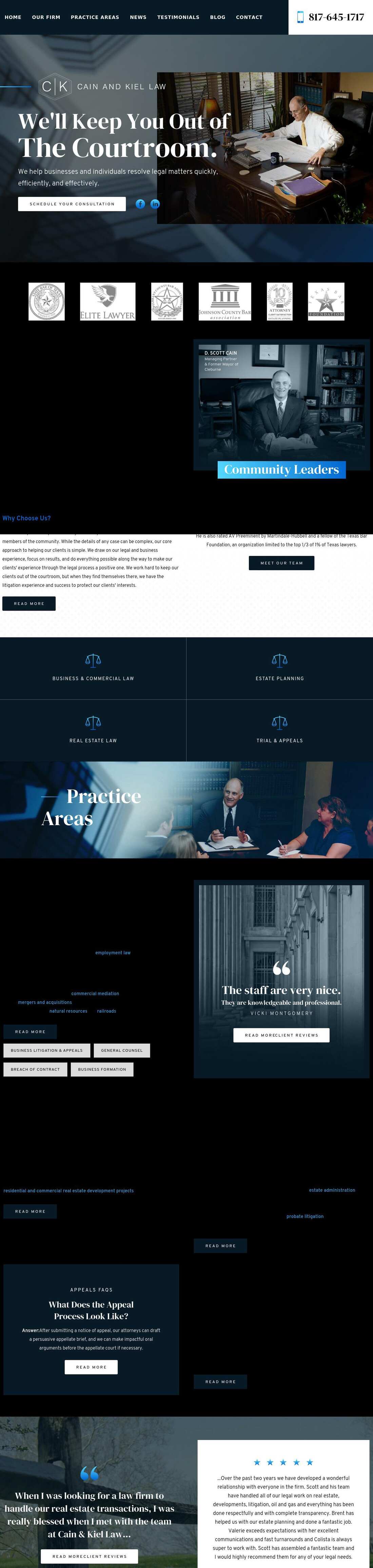 Cain & Associates - Cleburne TX Lawyers