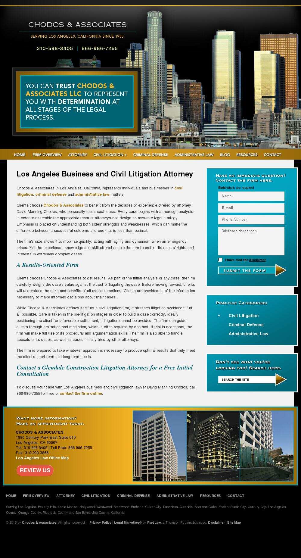 Chodos & Associates - Los Angeles CA Lawyers