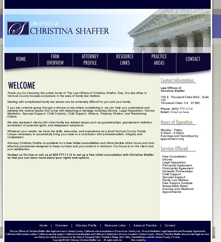 Christina Shaffer - Thousand Oaks CA Lawyers
