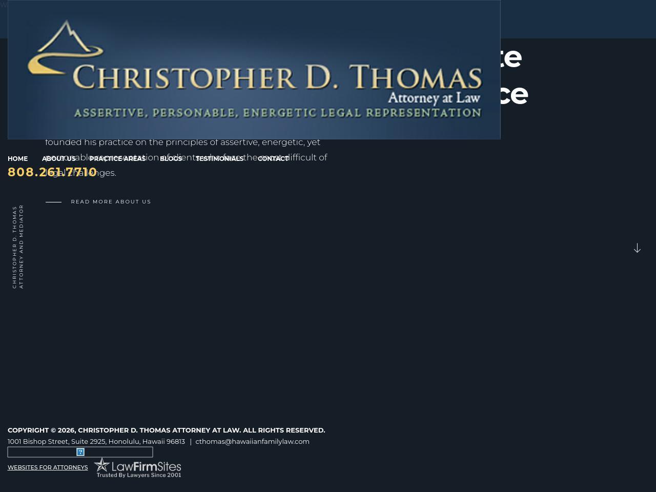 Christopher D. Thomas - Honolulu  HI Lawyers