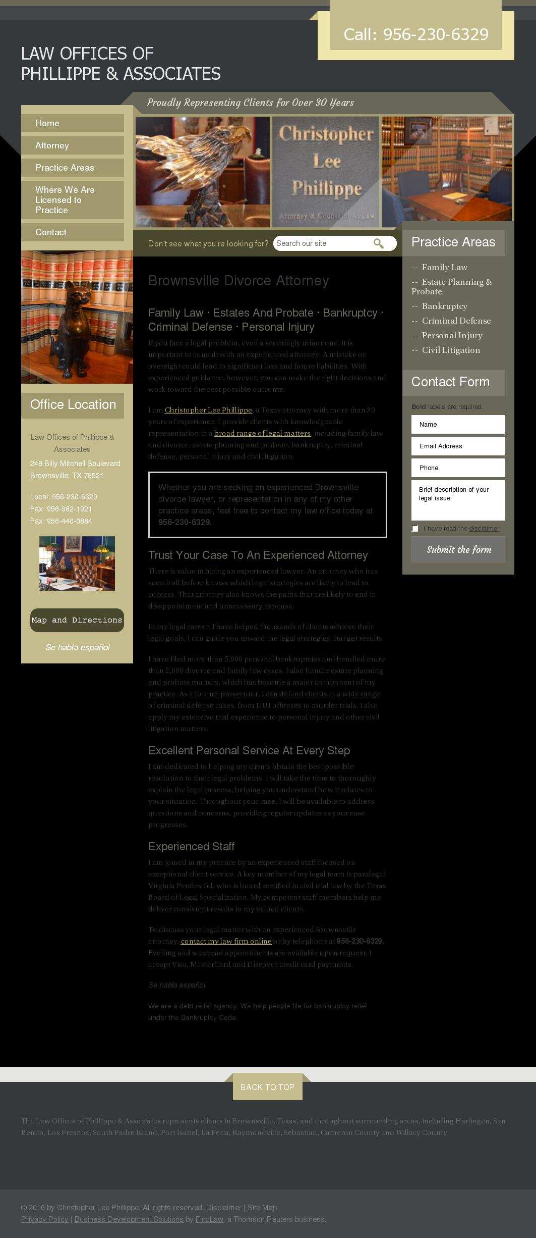 Christopher Lee Phillippe - Brownsville TX Lawyers