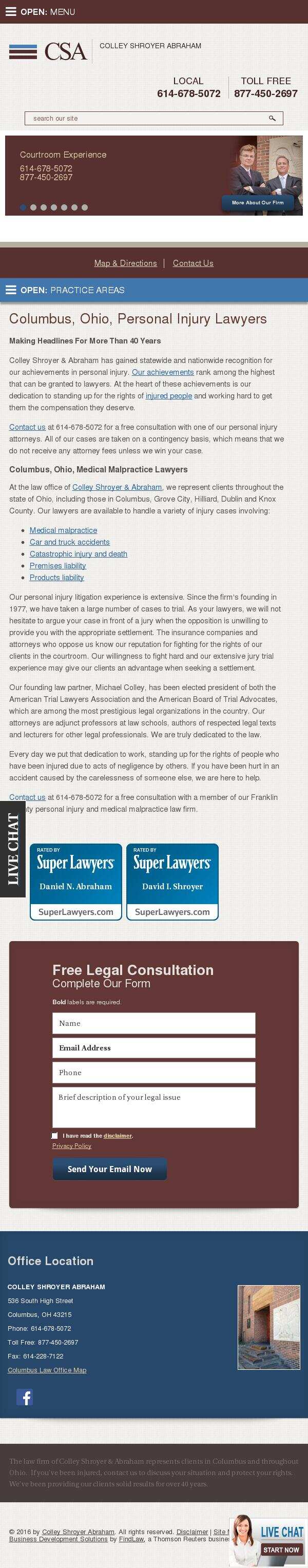 Colley Shroyer Abraham - Columbus OH Lawyers