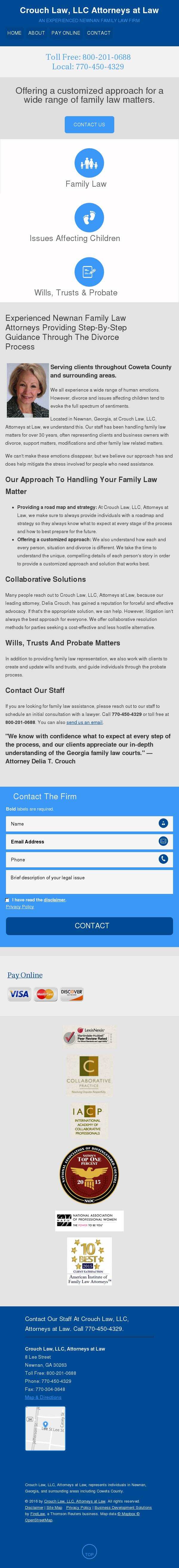 Crouch Law, LLC, Attorneys at Law - Newnan GA Lawyers