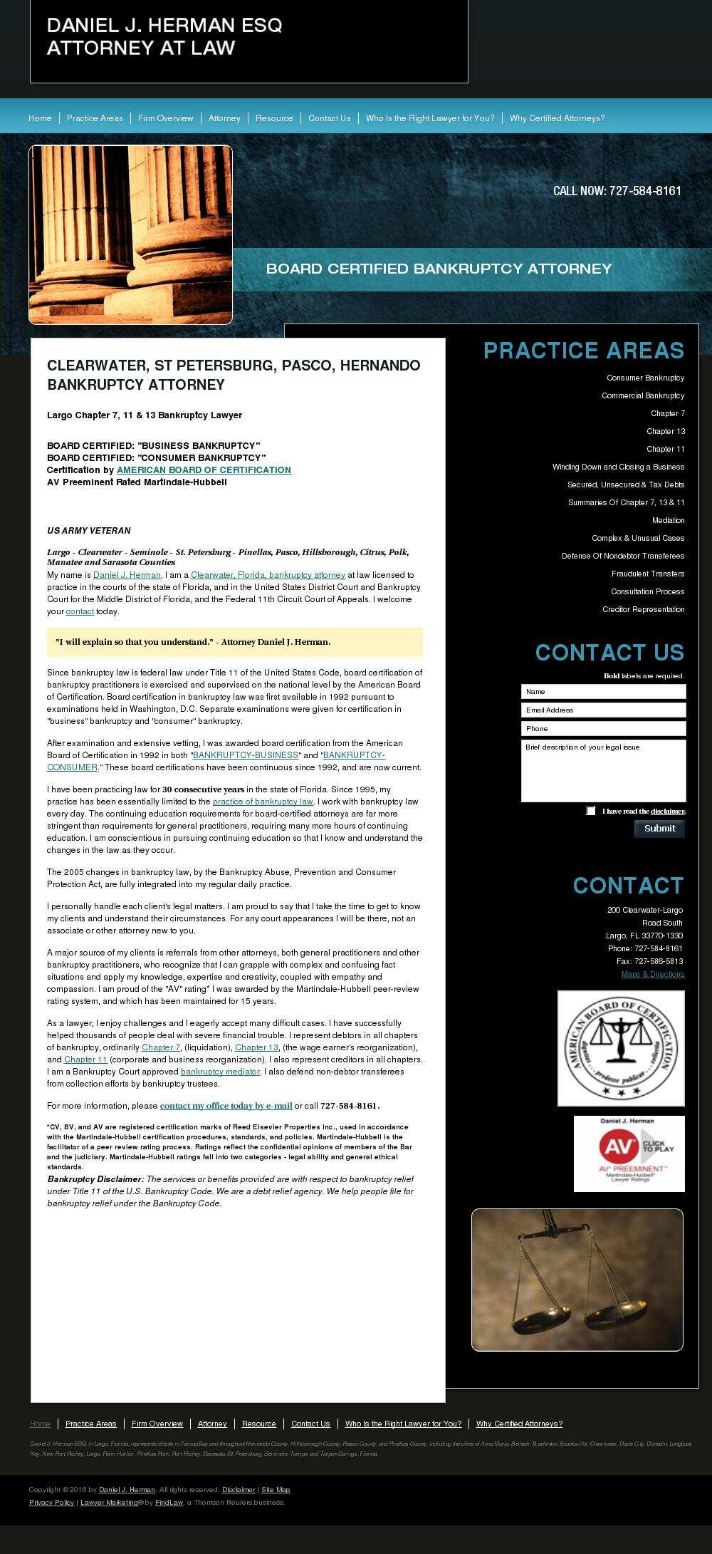Daniel J. Herman - Largo FL Lawyers