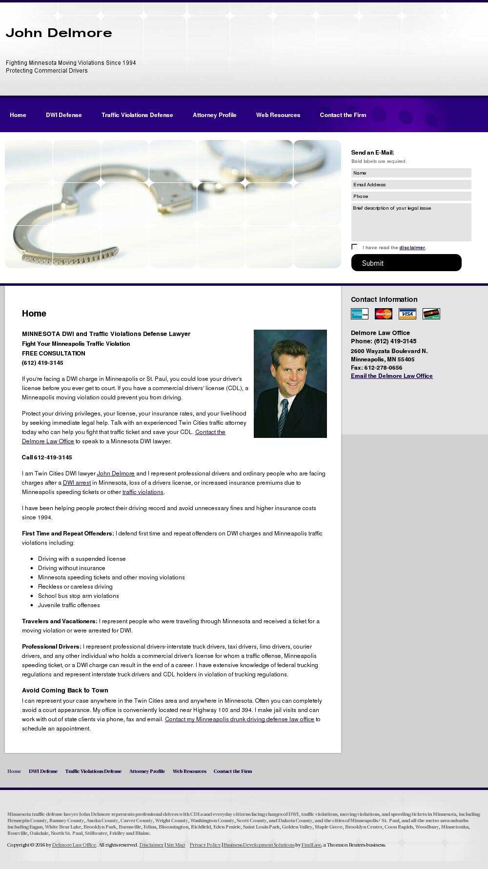 Delmore Law Office - Minneapolis MN Lawyers