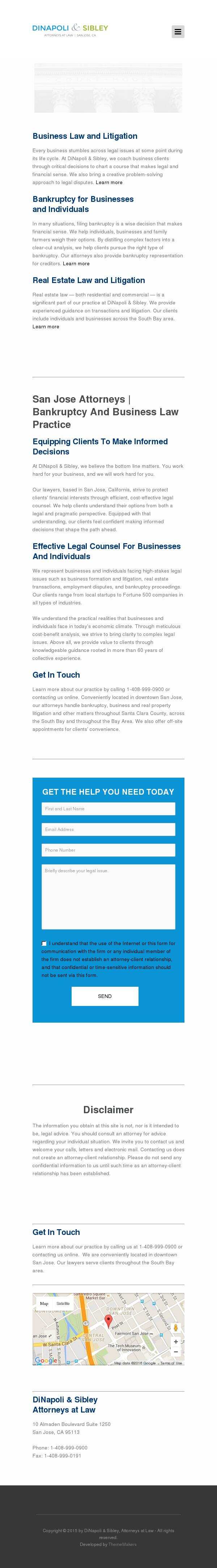 DiNapoli & Sibley, Attorneys at Law - San Jose CA Lawyers