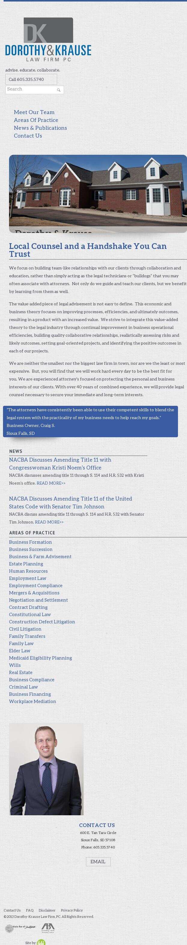 Dorothy & Krause Law Firm, PC - Sioux Falls SD Lawyers