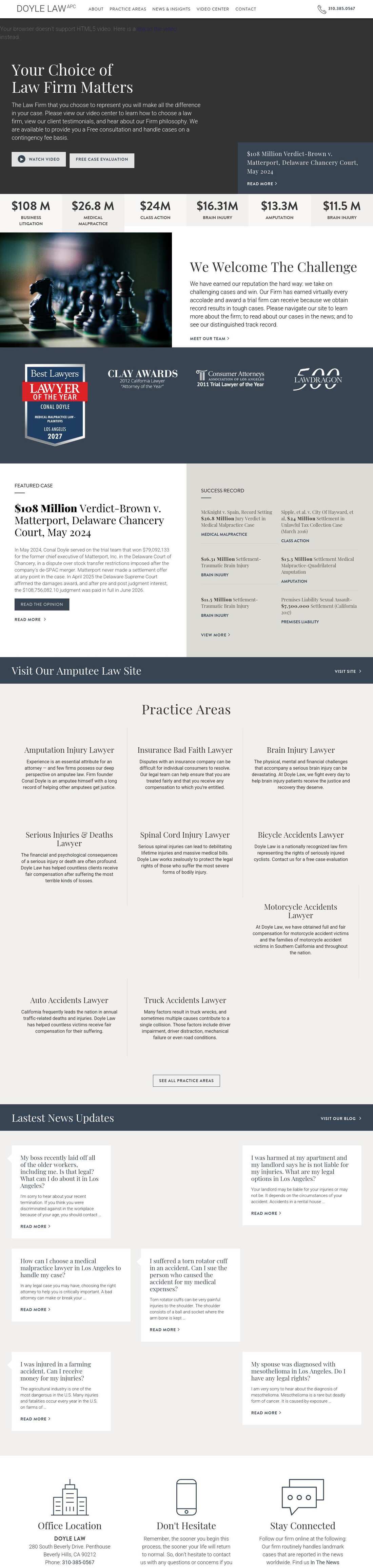 Doyle Law - Beverly Hills CA Lawyers