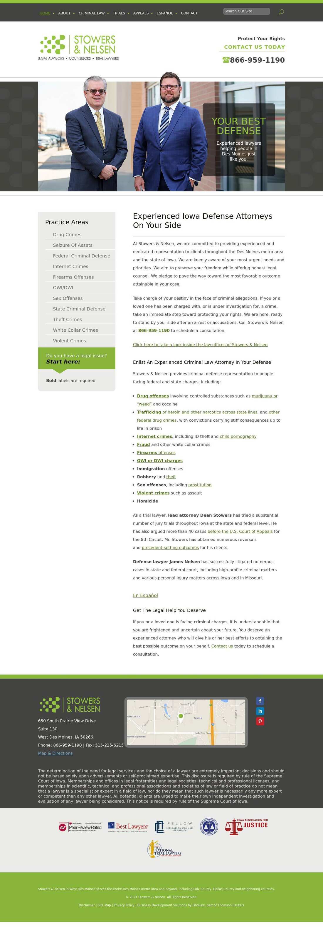 EXPERIENCED CRIMINAL DEFENSE TRIAL LAWYERS -   Lawyers