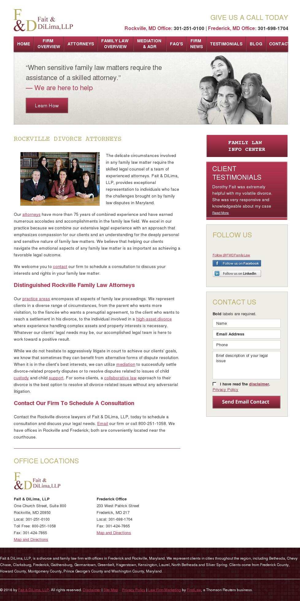 Fait, Wise & DiLima, LLP - Rockville MD Lawyers