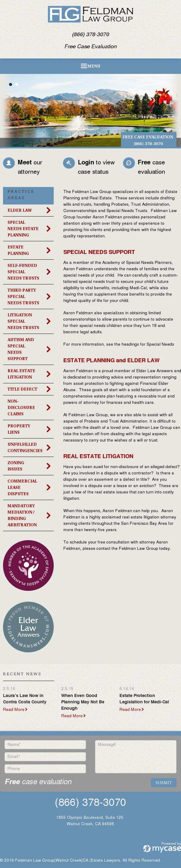 Feldman Law Group - Walnut Creek CA Lawyers