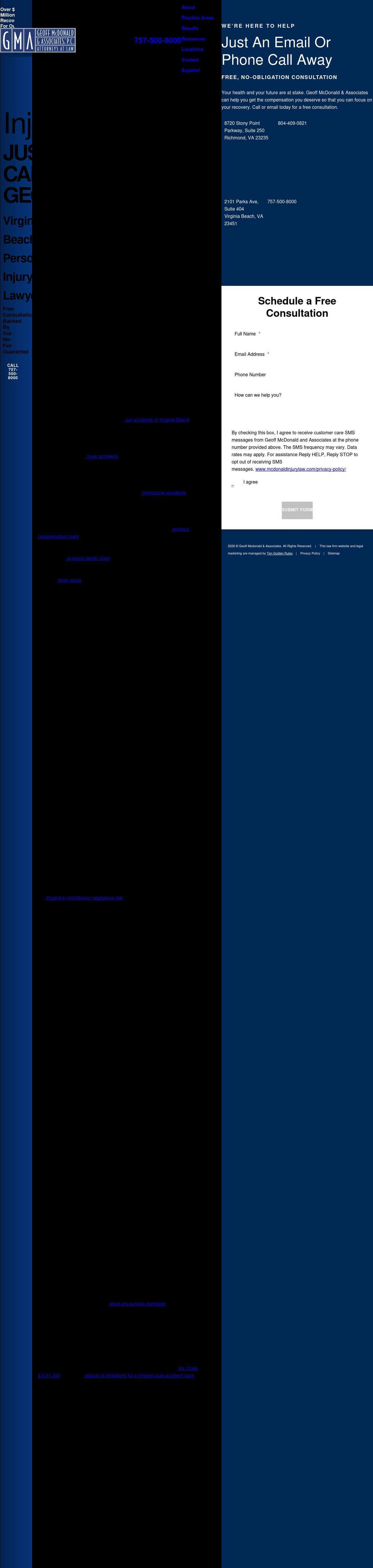 Geoff McDonald & Associates PC - Richmond VA Lawyers