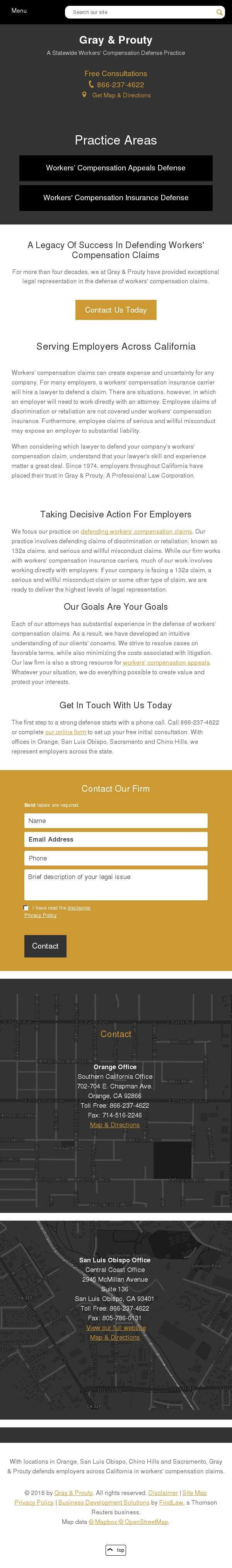 Gray & Prouty - San Luis Obispo CA Lawyers