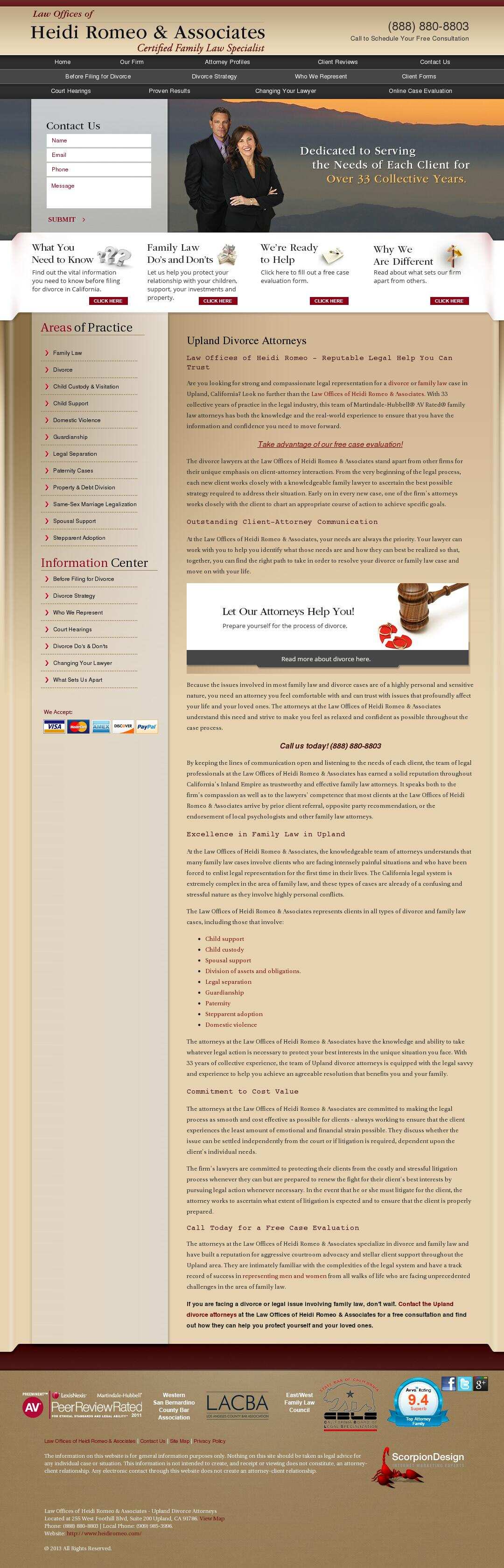 Heidi H. Romeo - Upland CA Lawyers
