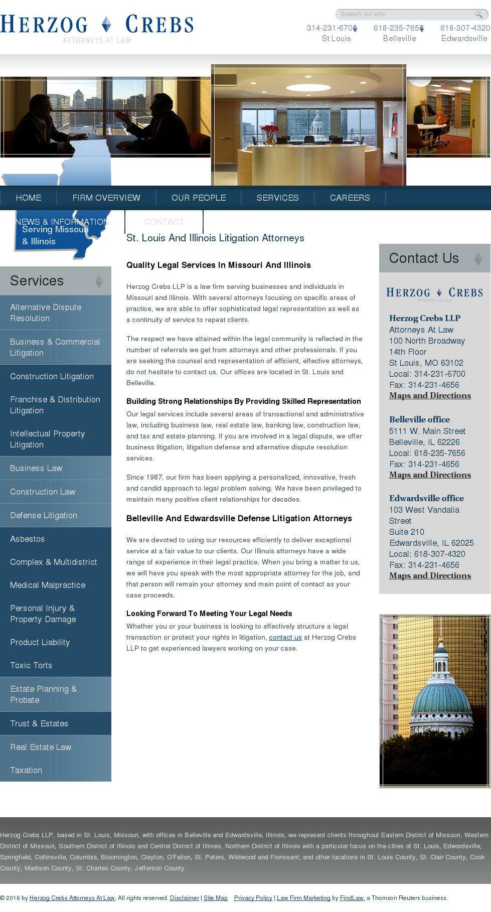 Herzog Crebs Attorneys At Law - St. Louis MO Lawyers