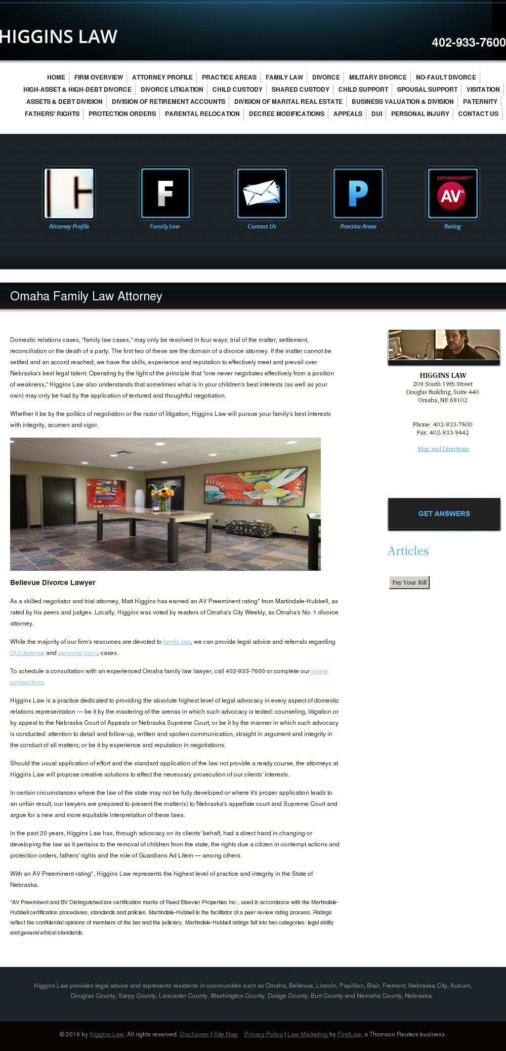 Higgins Law - Omaha NE Lawyers