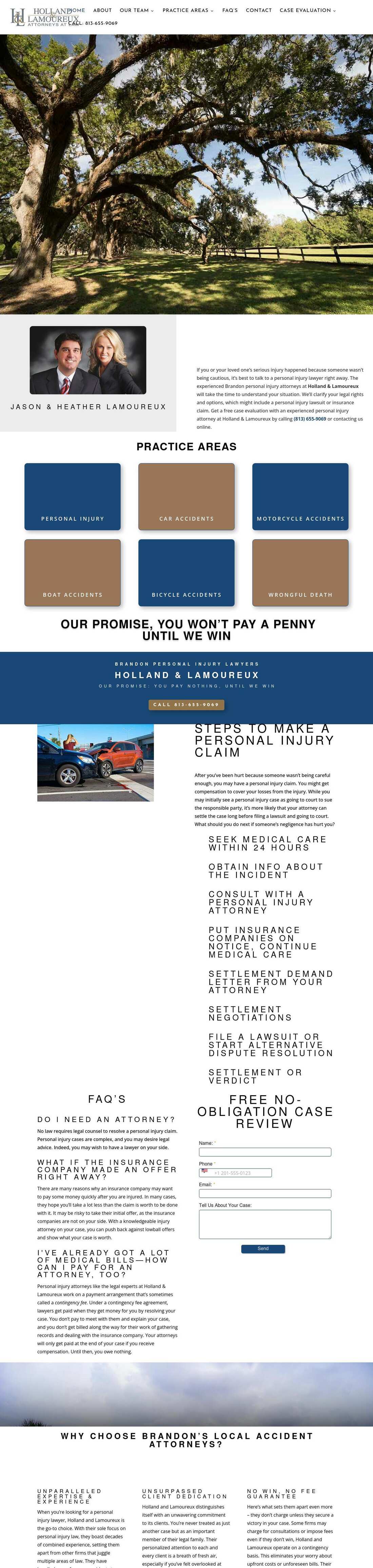 Holland & Lamoureux, P.A. - Brandon FL Lawyers