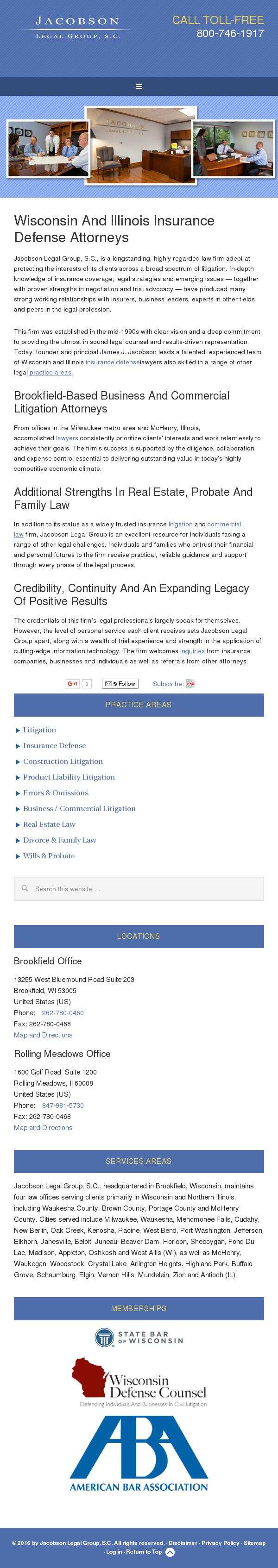 Jacobson Legal Group, S.C. - Brookfield WI Lawyers