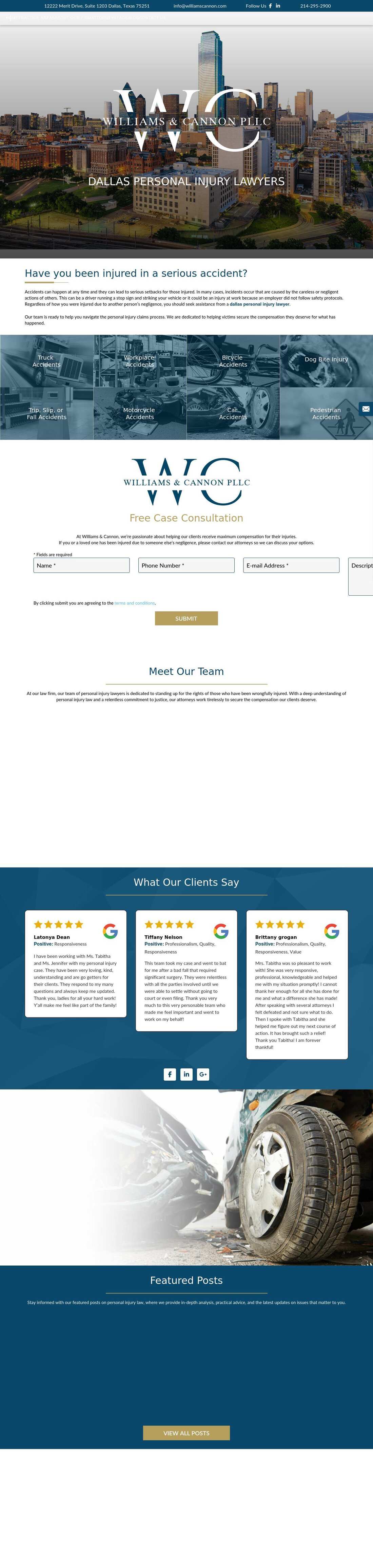 Johnson, Zegen, Scott & Williams, PLLC - Dallas TX Lawyers