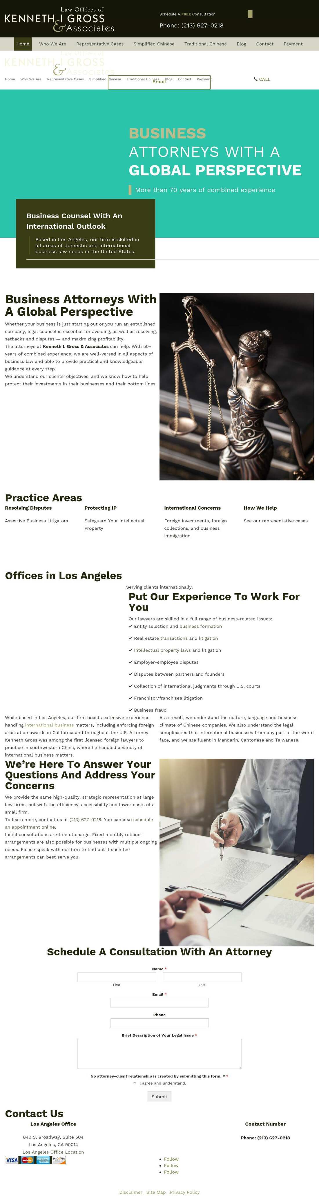 Kenneth I. Gross & Associates - Los Angeles CA Lawyers