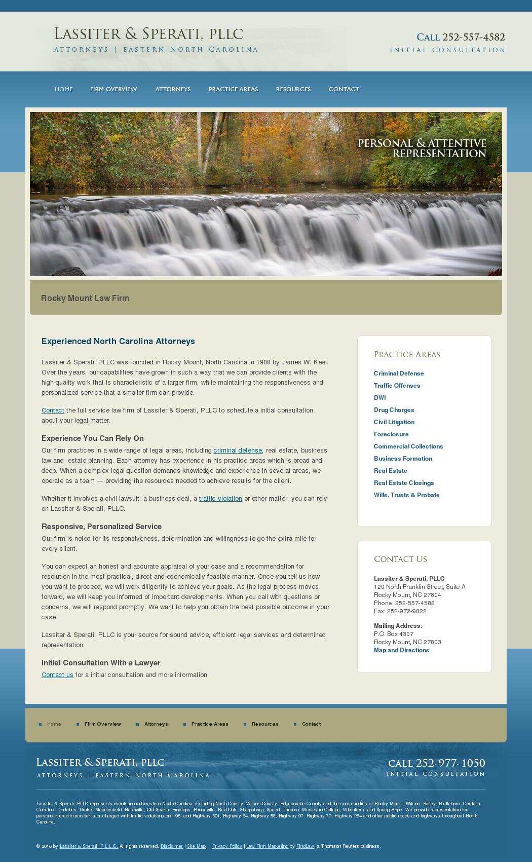 Lassiter & Sperati, P.L.L.C. - Rocky Mount NC Lawyers