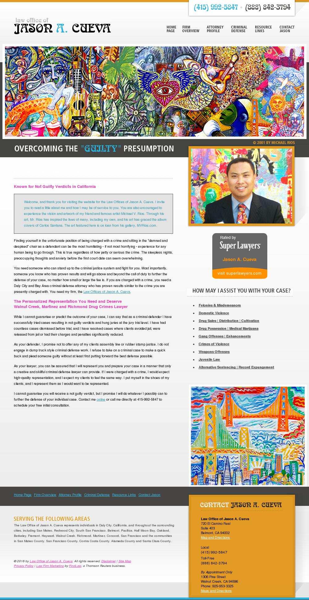 Law Office of Jason A. Cueva - Daly City CA Lawyers