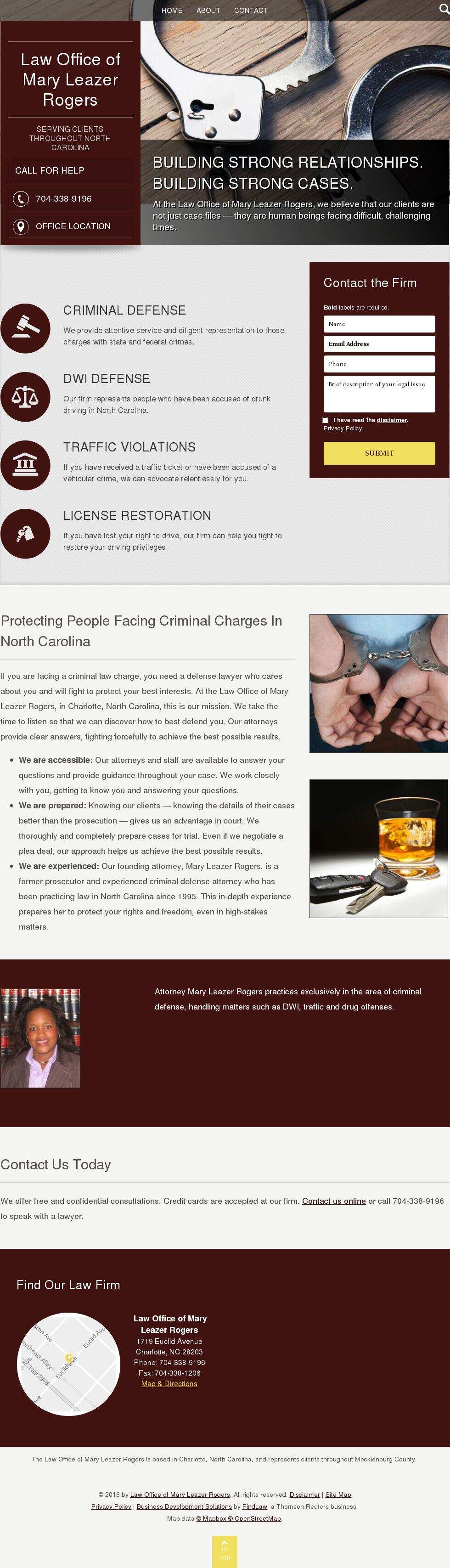 Law Office of Mary Leazer Rogers - Charlotte NC Lawyers