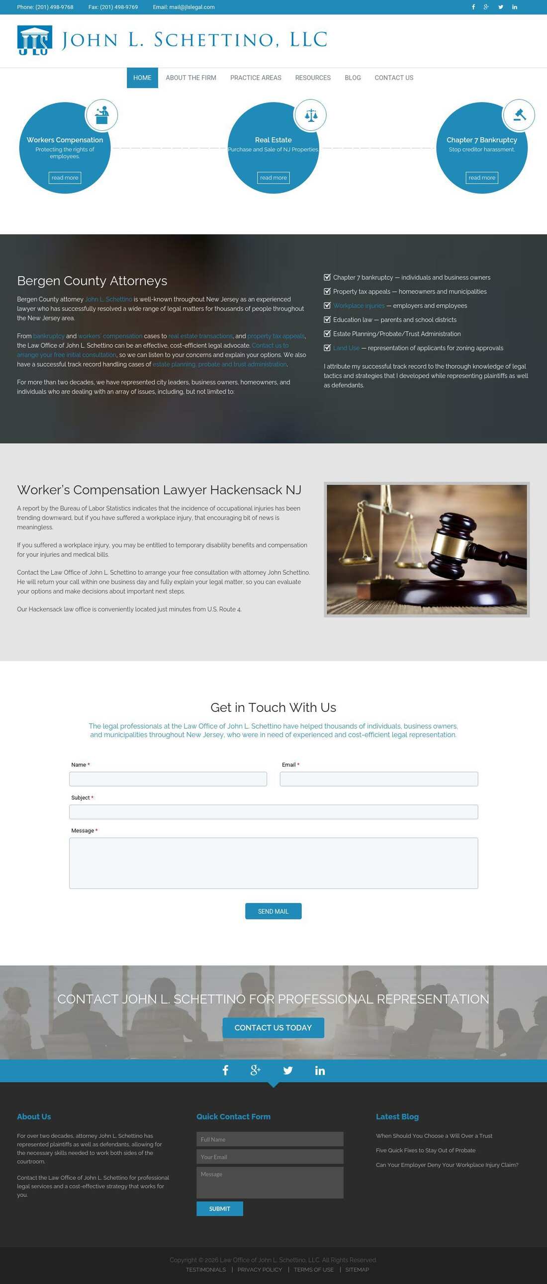 Law Offices of John L. Schettino, LLC - Fairview NJ Lawyers