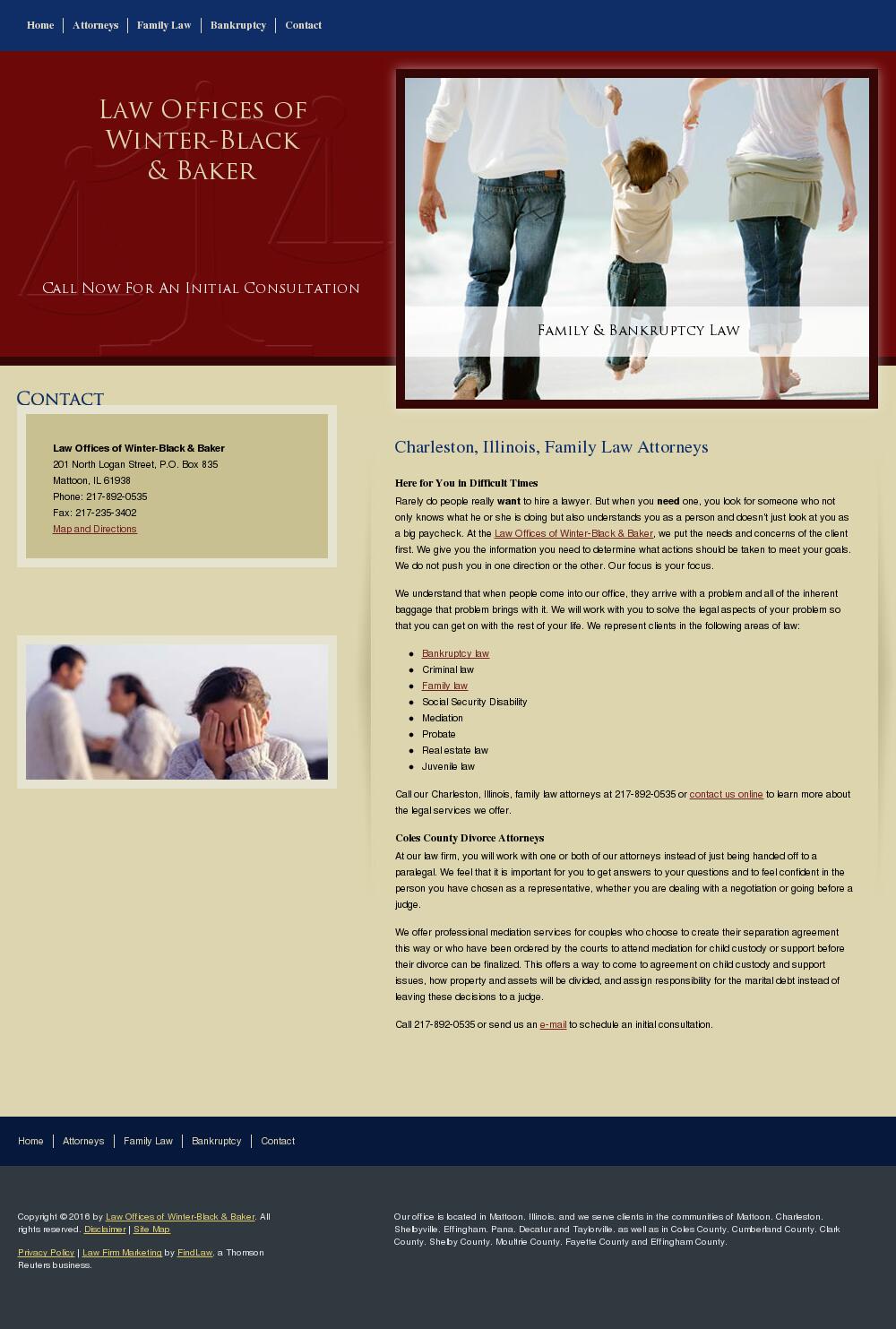 Law Offices of Winter-Black & Baker - Mattoon IL Lawyers
