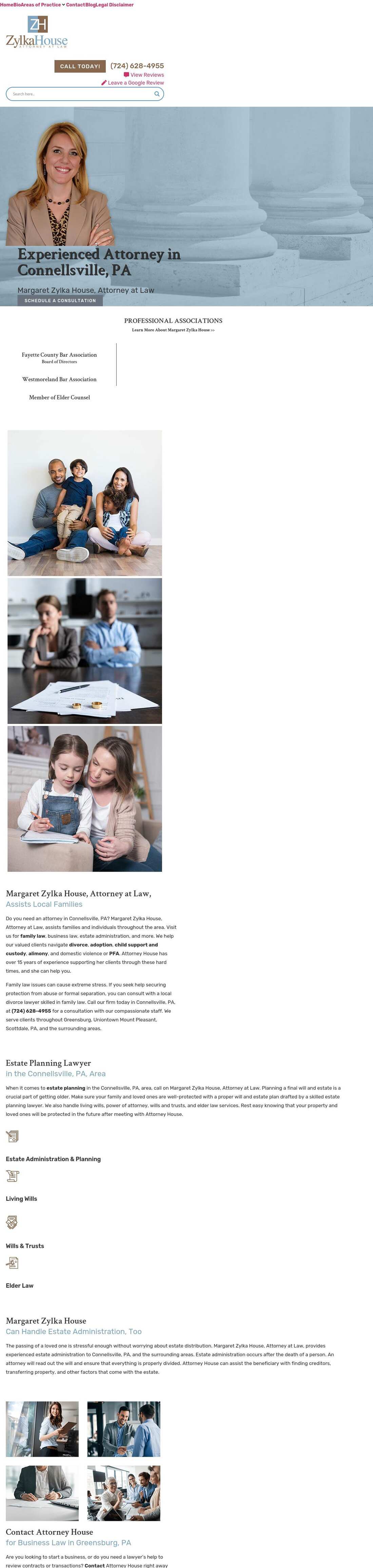 Margaret Zylka House, Attorney at Law - Connellsville PA Lawyers