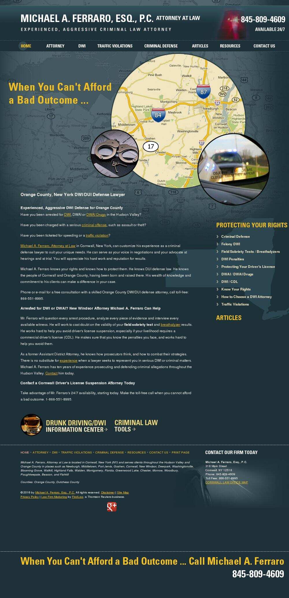 Michael A. Ferraro, Esq., P.C. - Cornwall NY Lawyers