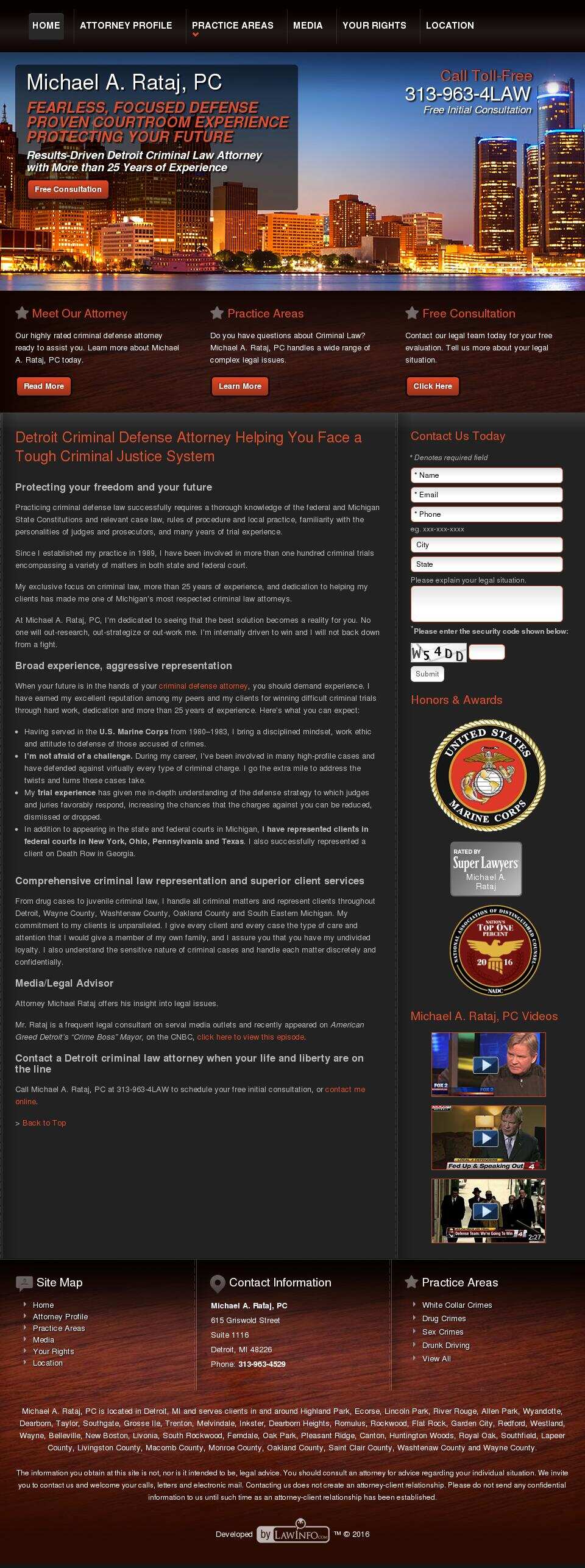 Michael A. Rataj, PC - Detroit MI Lawyers
