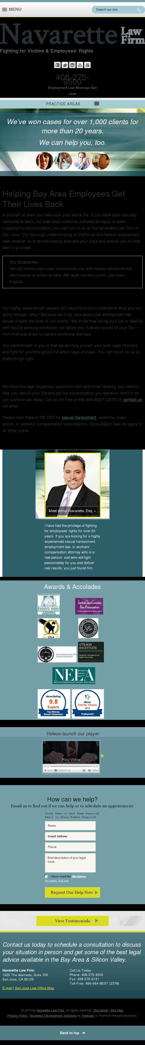 Navarette Law Firm - San Jose CA Lawyers
