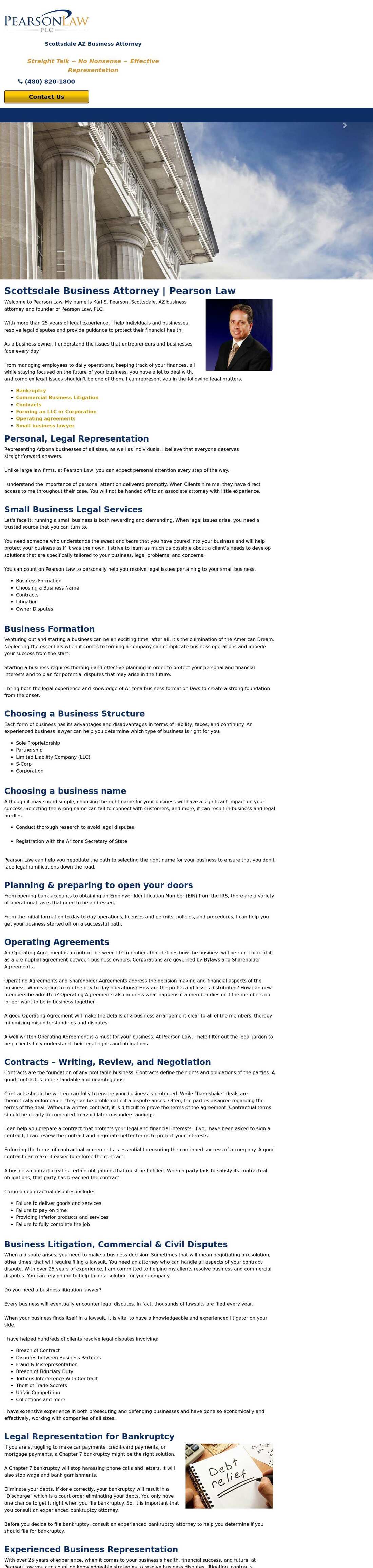 Pearson Law, PLC - Scottsdale AZ Lawyers
