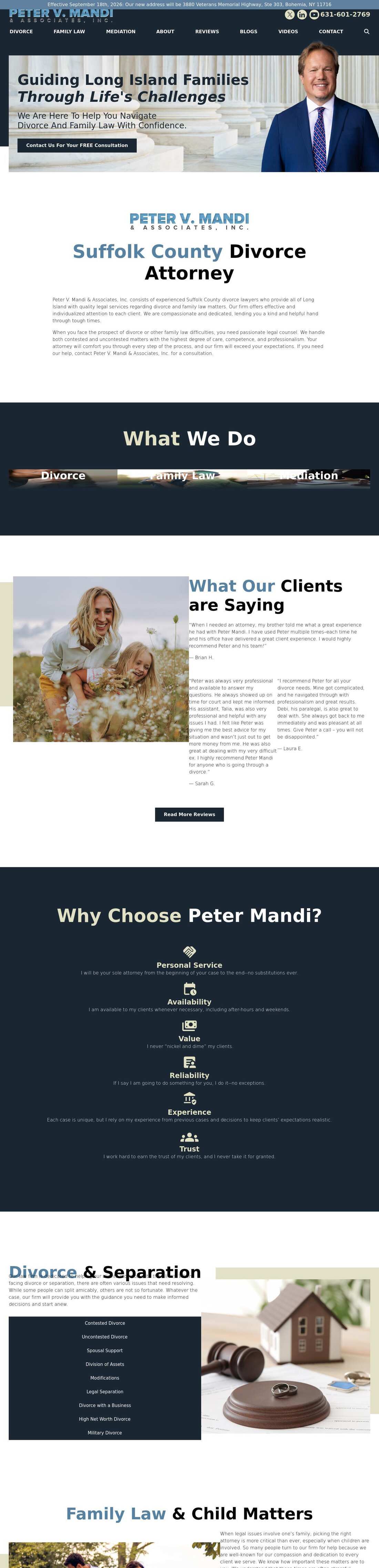 Peter V. Mandi & Associates, Inc. - Bohemia NY Lawyers