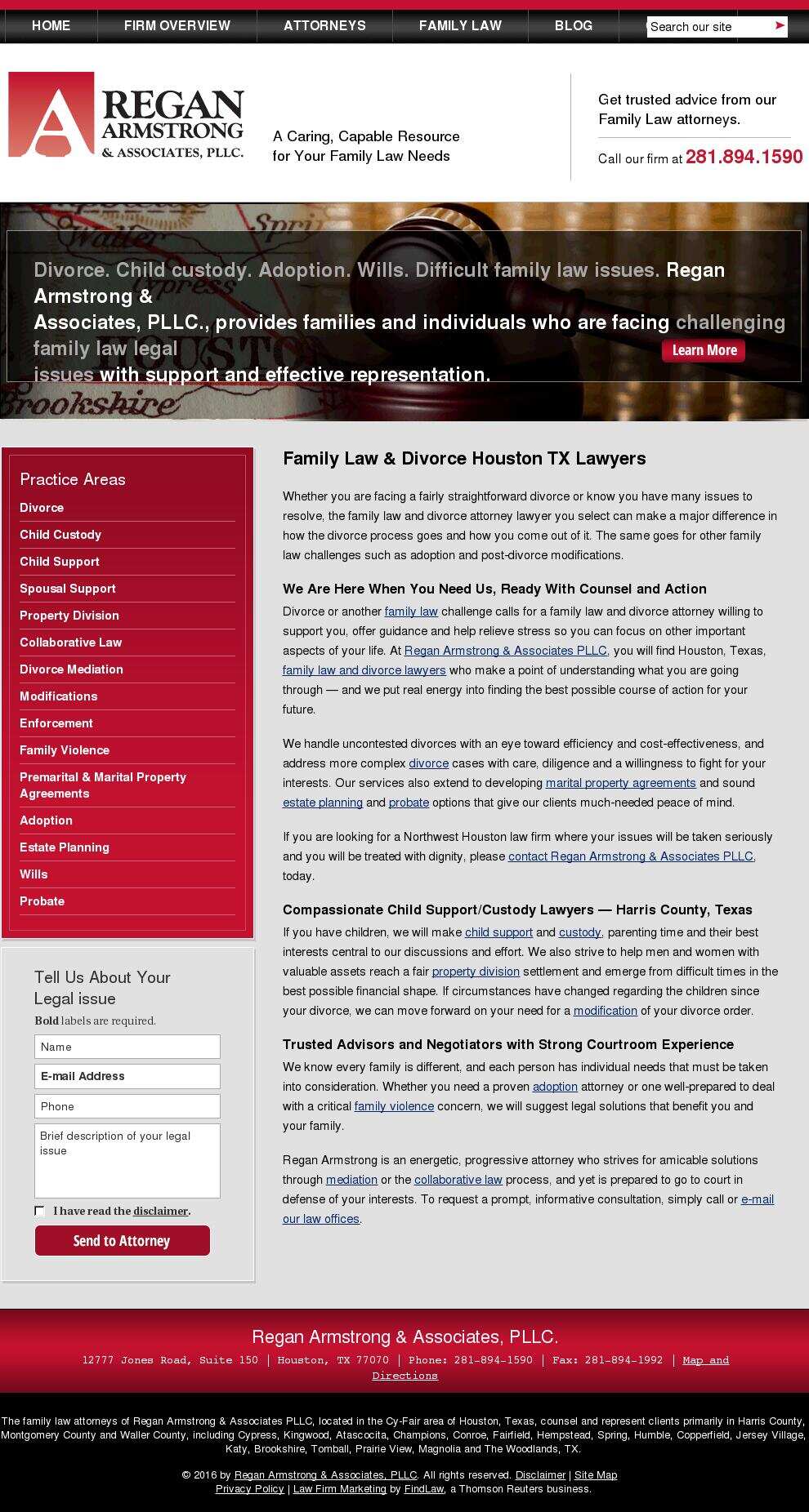 Regan Armstrong & Associates, PLLC - Houston TX Lawyers