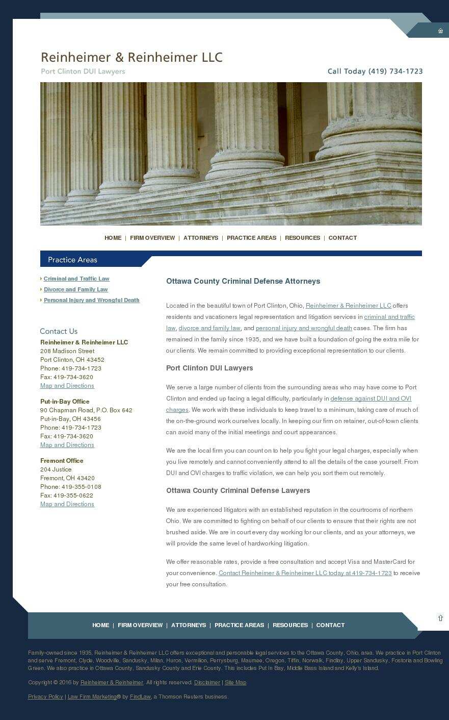 Reinheimer & Reinheimer - Fremont OH Lawyers