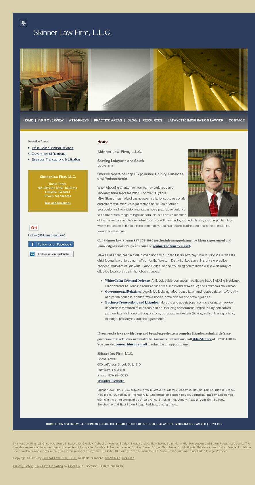 Skinner Law Firm, L.L.C. - Lafayette LA Lawyers