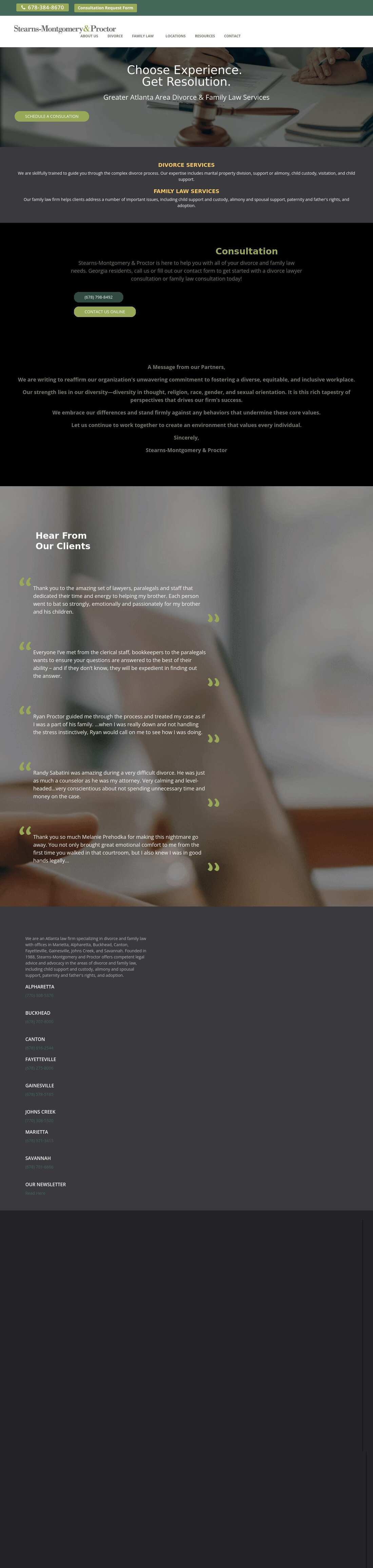 Stearns-Montgomery & Proctor - Atlanta GA Lawyers