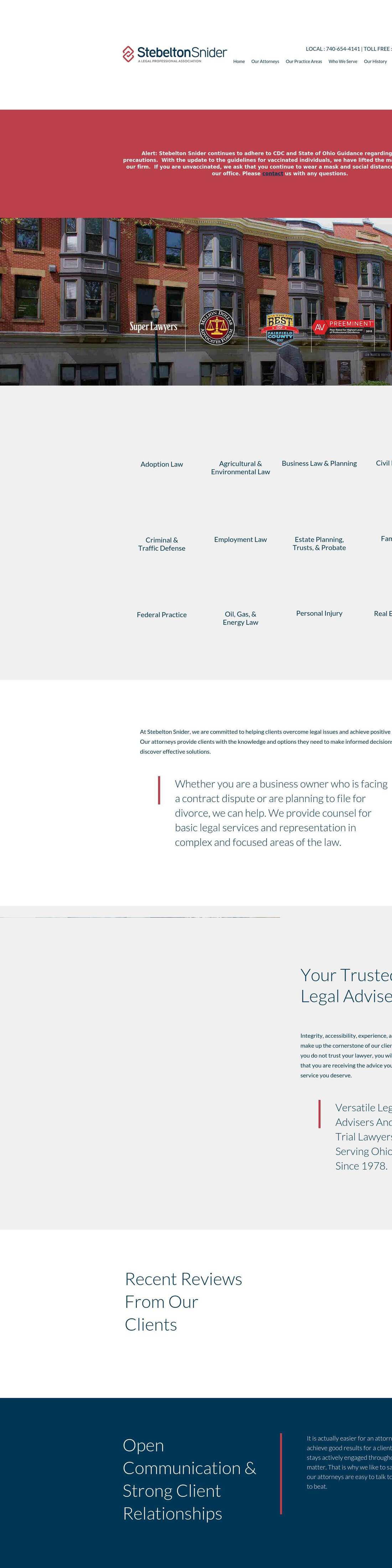 Stebelton, Aranda & Snider - Lancaster OH Lawyers