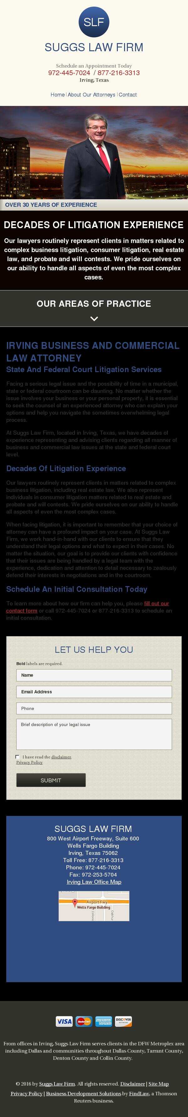 Suggs Law Firm - Irving TX Lawyers